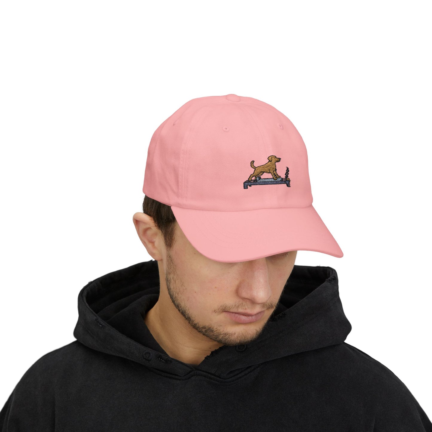Embroidered Dog  Cap