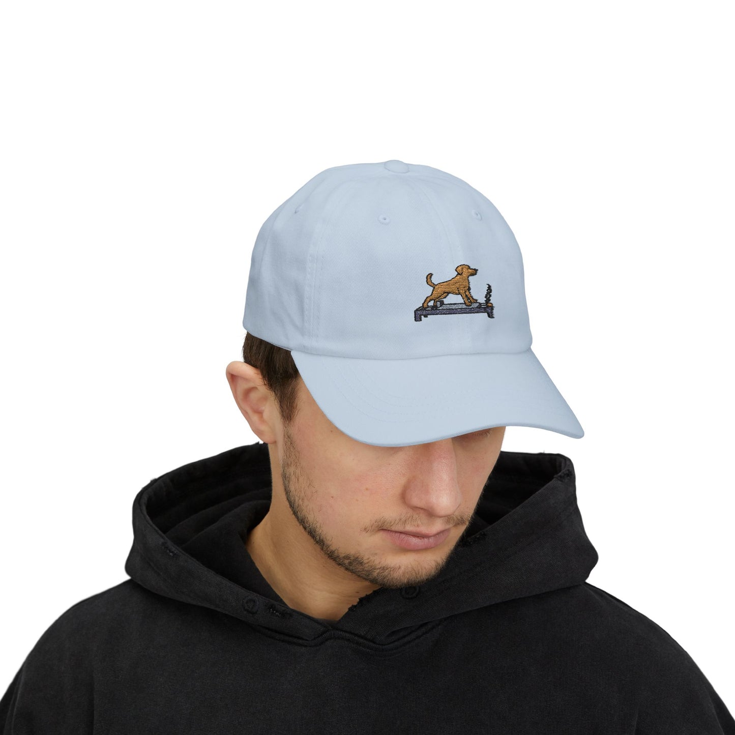 Embroidered Dog  Cap
