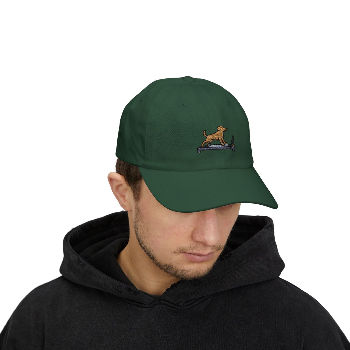 Embroidered Dog  Cap